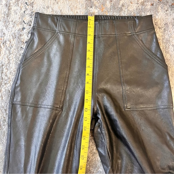 SPANX Faux leather Joggers Black - Picture 4 of 8
